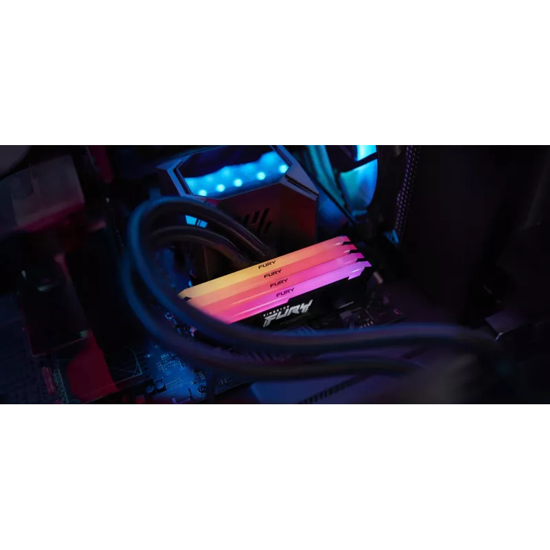 Kingston Technology FURY Beast 8GB 3600MT/s DDR4 CL17 DIMM RGB