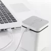 Dyfuzor zapachowy ewaporacyjny Stylies ELARAszary do 25 m² — sieciowy, bateryjny, USB, timer 2 h, 1,3 W, 74×74×100 mm, szary