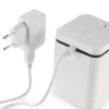 Dyfuzor zapachowy ewaporacyjny Stylies ELARAszary do 25 m² — sieciowy, bateryjny, USB, timer 2 h, 1,3 W, 74×74×100 mm, szary