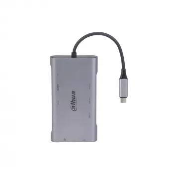 Stacja dokująca Dahua Technology 9 w 1 USB 3.1 Typ-C do USB 3.0 + HDMI + RJ45 + VGA + SD/TF + PD