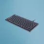 R-Go Tools Ergonomic klawiatura R-Go Compact Break, compact klawiatura with break software, QWERTY (US), wired, Czarny