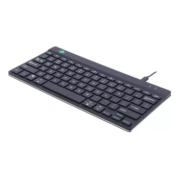 R-Go Tools Ergonomic klawiatura R-Go Compact Break, compact klawiatura with break software, QWERTY (US), wired, Czarny