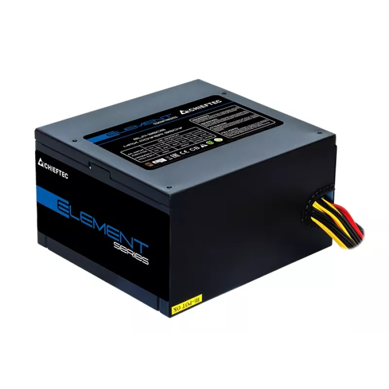 Chieftec ELP-600S zasilacz 600 W 20+4 pin ATX PS/2 Czarny