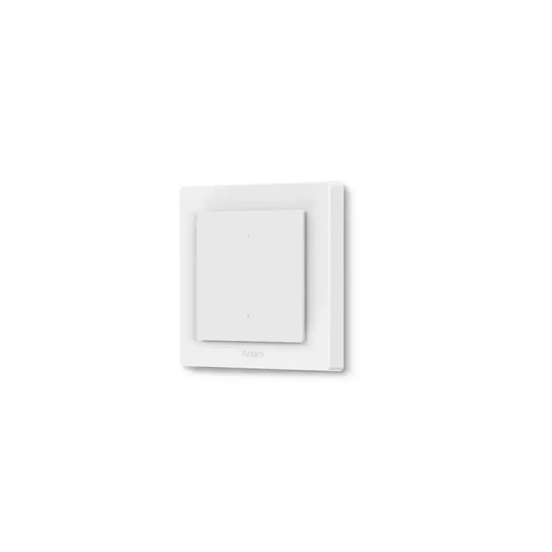 AQARA Light Switch H2 EU (2 przyciski, 1 kanał) (WS-K07D) - Zigbee i Thread włącznik ścienny z przekaźnikiem