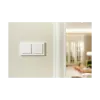 AQARA Light Switch H2 EU (2 przyciski, 1 kanał) (WS-K07D) - Zigbee i Thread włącznik ścienny z przekaźnikiem