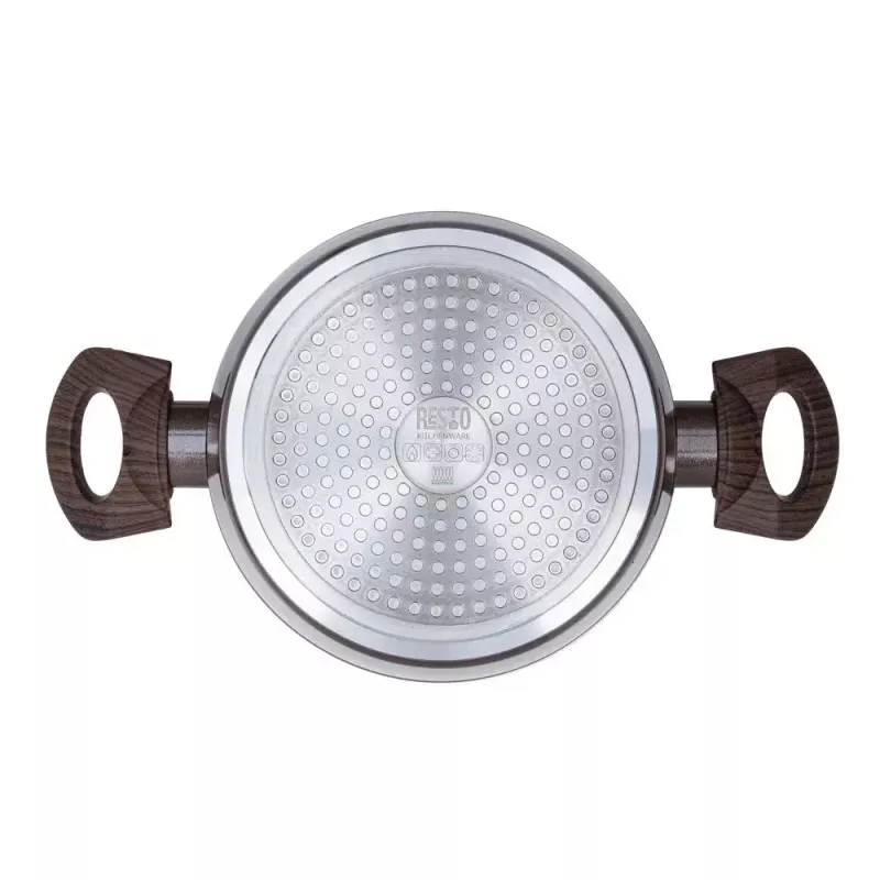 Resto Kitchenware Carina 2,5 L Okrągły Bordowy