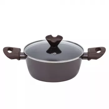 Resto Kitchenware Carina 2,5 L Okrągły Bordowy