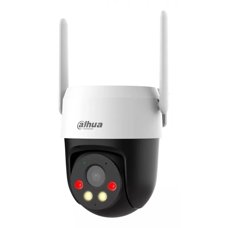 Kamera IP Dahua Technology 5MP stałoogniskowa 4G Pan & Tilt (4 mm, 5MP, zewnętrzna kopuła, obrót 180°)