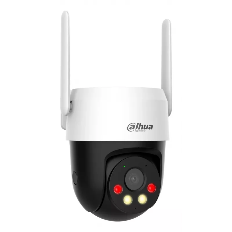 Kamera IP Dahua Technology 5MP stałoogniskowa 4G Pan & Tilt (4 mm, 5MP, zewnętrzna kopuła, obrót 180°)