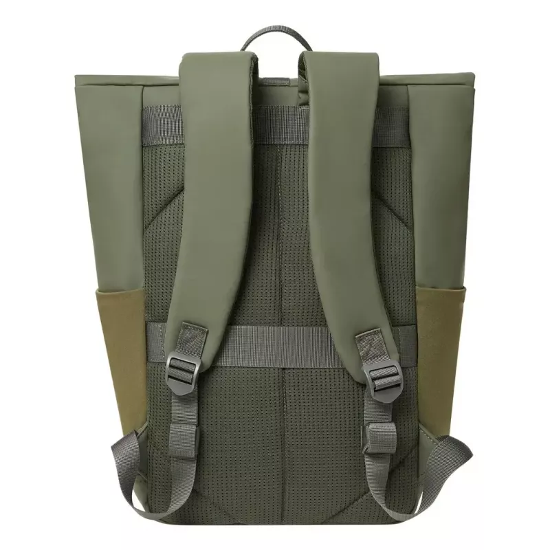 Plecak podróżny Rivacase Eden Olive skóra PU Poliester rPET 250x160x430mm