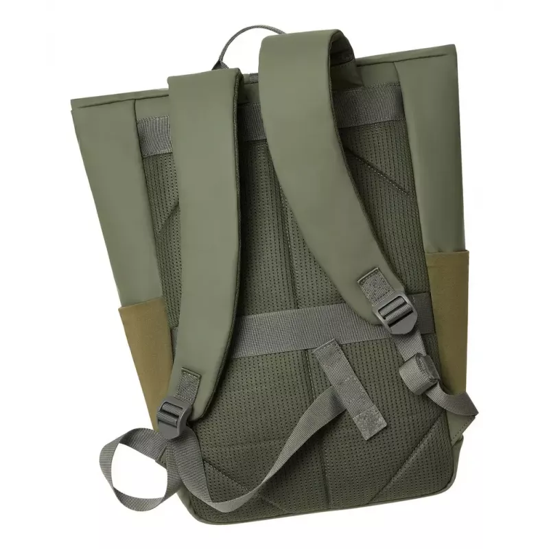Plecak podróżny Rivacase Eden Olive skóra PU Poliester rPET 250x160x430mm