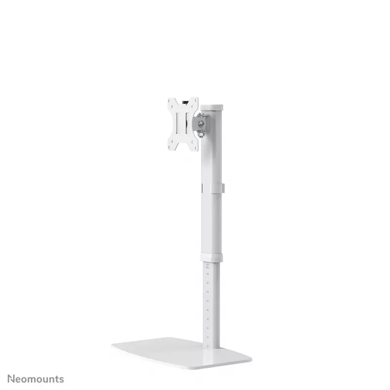 Neomounts FPMA-D890WHITE Stojak pod monitor 10-30 cali, Wolnostojący, 6 kg, 25,4 cm (10 cali), 76,2 cm (30 cali), 100 x 100 mm, Biały