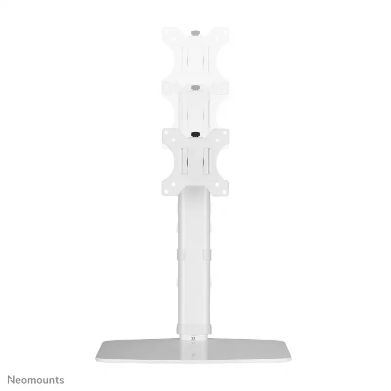 Neomounts FPMA-D890WHITE Stojak pod monitor 10-30 cali, Wolnostojący, 6 kg, 25,4 cm (10 cali), 76,2 cm (30 cali), 100 x 100 mm, Biały