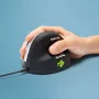 R-Go Tools Mysz ergonomiczna R-Go HE Break z oprogramowaniem do przerw, średnia (rozmiar dłoni 165-185 mm), praworęczna, przewodowa, czarna