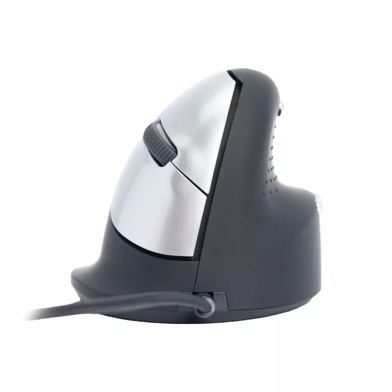 R-Go Tools Mysz ergonomiczna R-Go HE Break z oprogramowaniem do przerw, średnia (rozmiar dłoni 165-185 mm), praworęczna, przewodowa, czarna