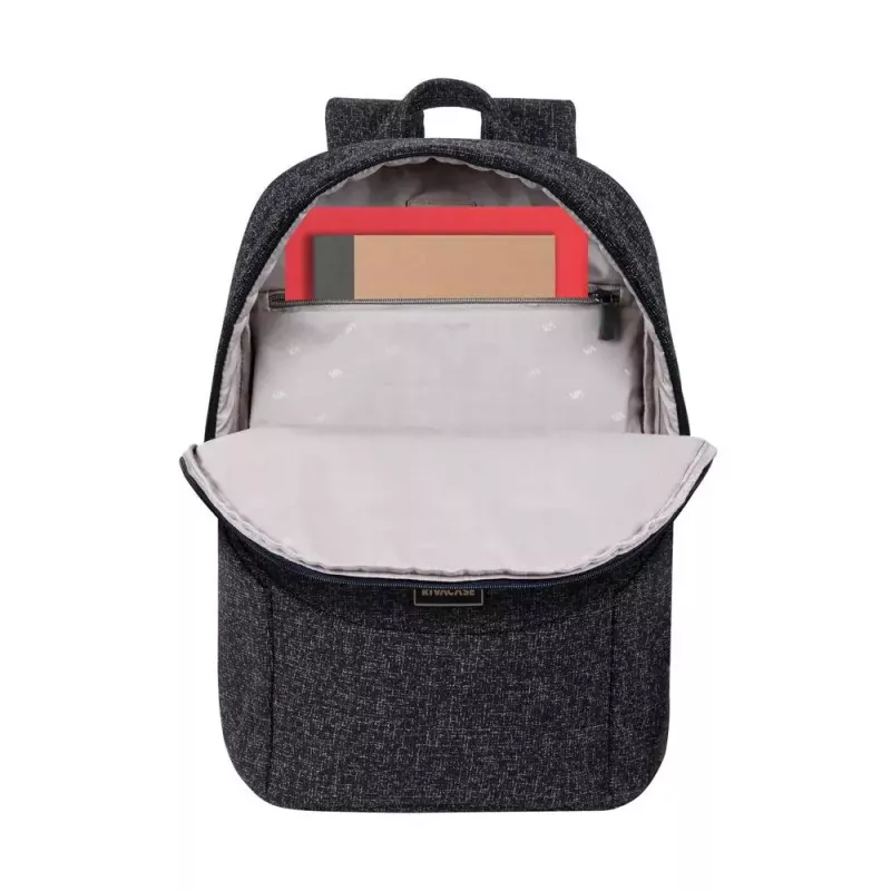 Backpack Rivacase 7962 39.6 cm (15.6 inch) Czarny biały Carrying Handle Shoulder Strap