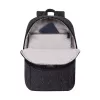 Backpack Rivacase 7962 39.6 cm (15.6 inch) Czarny biały Carrying Handle Shoulder Strap