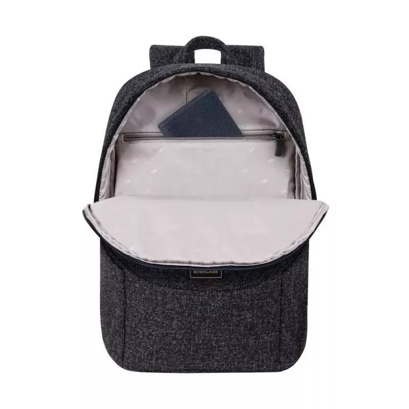 Backpack Rivacase 7962 39.6 cm (15.6 inch) Czarny biały Carrying Handle Shoulder Strap
