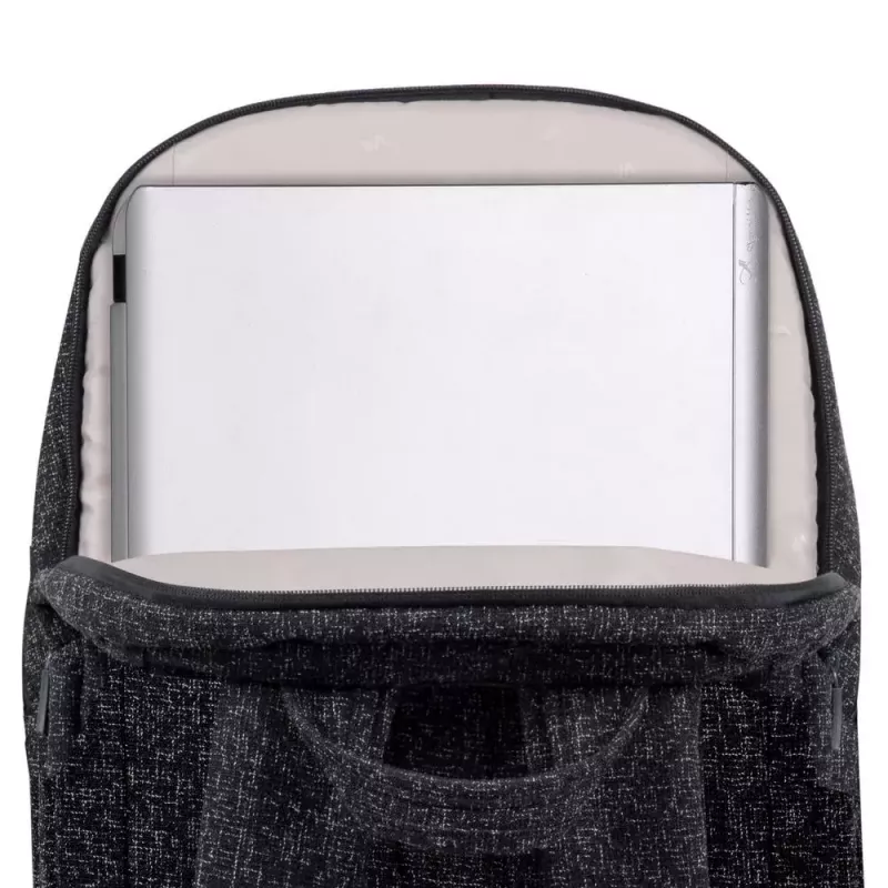 Backpack Rivacase 7962 39.6 cm (15.6 inch) Czarny biały Carrying Handle Shoulder Strap