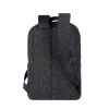 Backpack Rivacase 7962 39.6 cm (15.6 inch) Czarny biały Carrying Handle Shoulder Strap