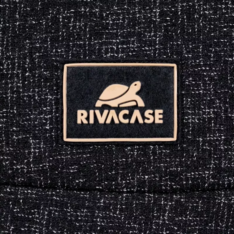 Backpack Rivacase 7962 39.6 cm (15.6 inch) Czarny biały Carrying Handle Shoulder Strap