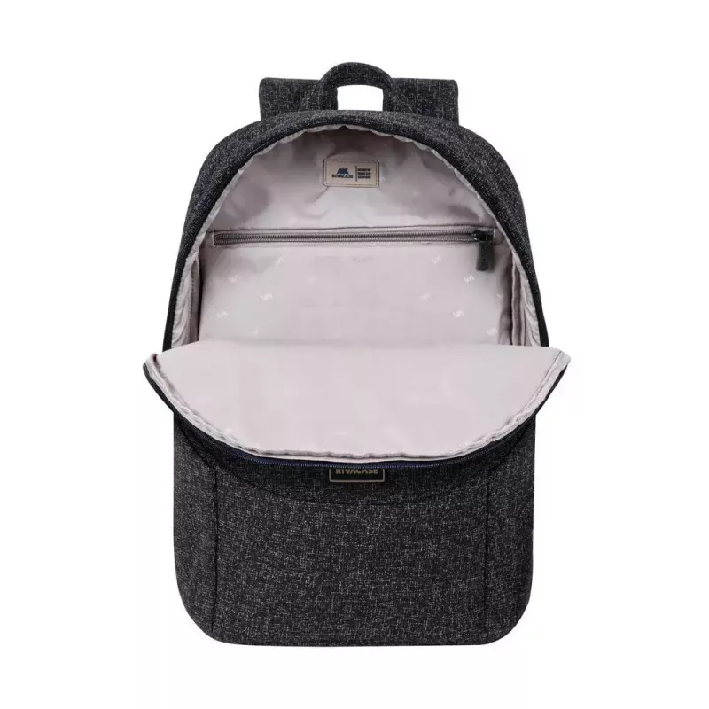 Backpack Rivacase 7962 39.6 cm (15.6 inch) Czarny biały Carrying Handle Shoulder Strap