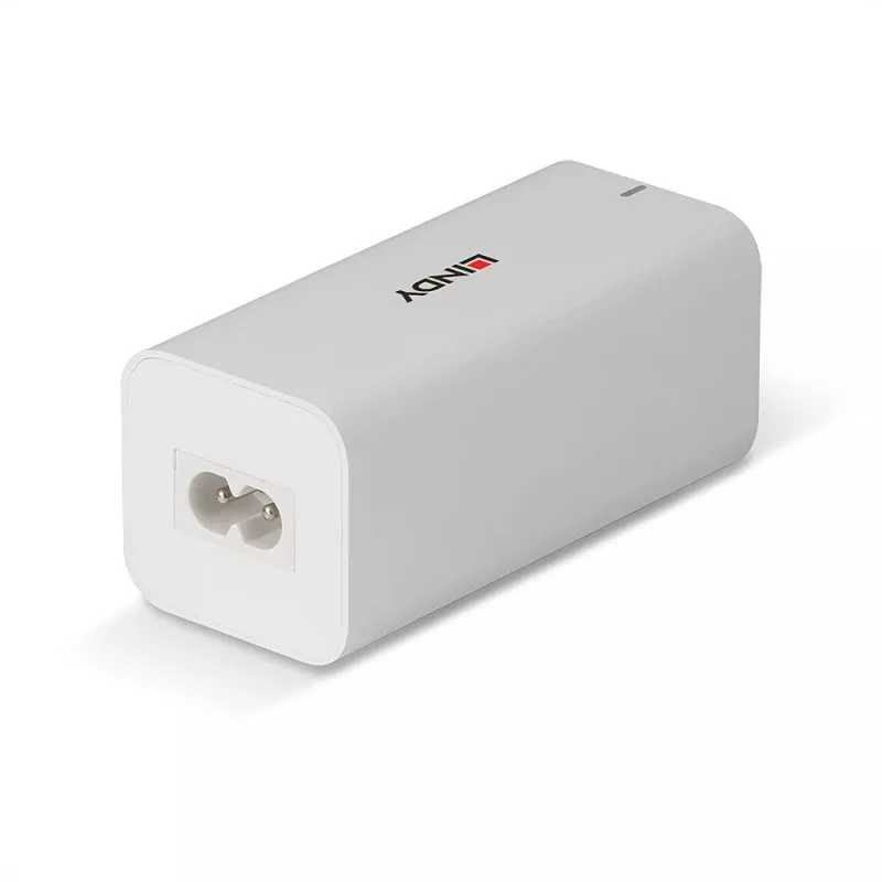 Ładowarka Lindy 100W 4-portowa USB Type-A i C GaN do użytku wewnętrznego, uniwersalna