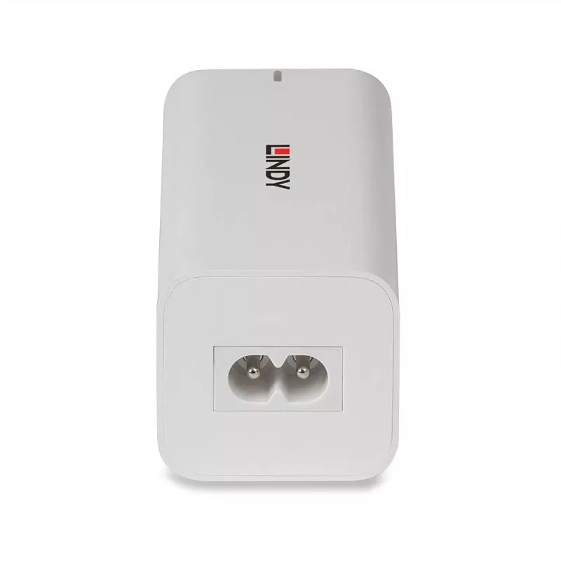 Ładowarka Lindy 100W 4-portowa USB Type-A i C GaN do użytku wewnętrznego, uniwersalna