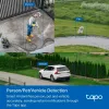 Kamera bezpieczeństwa Wi-Fi TP-Link z obrotem i nachyleniem na zewnątrz SPEC: 3K 5MP (2880x1620), 2,4 GHz, 2 × anteny zewnętrzne, 1 × port Ethernet, obrót poziomy 360°