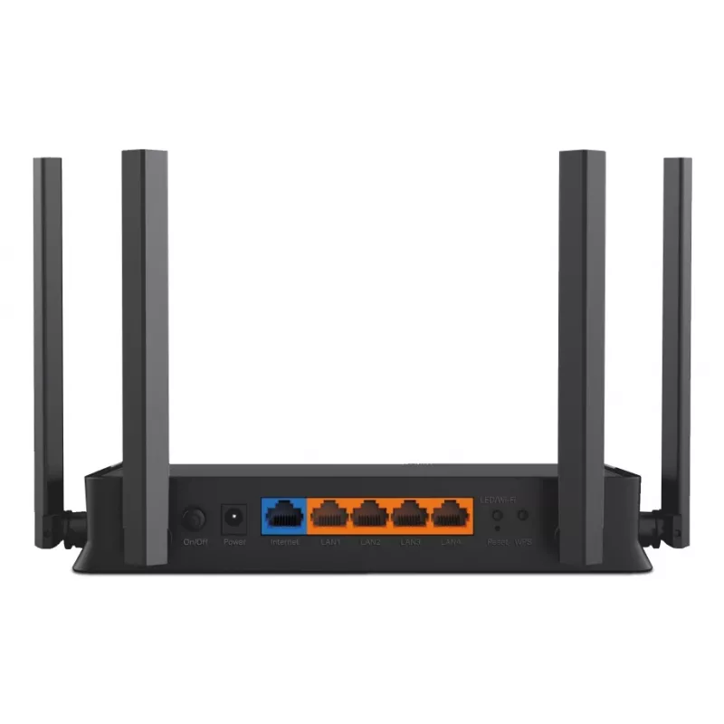 TP-Link Archer BE220 router bezprzewodowy Gigabit Ethernet Dwupasmowy (2,4 GHz / 5 GHz) Czarny