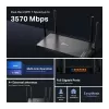 TP-Link Archer BE220 router bezprzewodowy Gigabit Ethernet Dwupasmowy (2,4 GHz / 5 GHz) Czarny