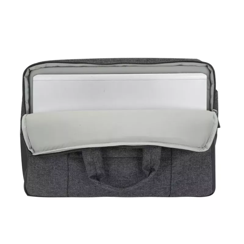 Aktówka Rivacase Lantau 39,6 cm (15,6 cala) Czarno-szara 8831 Czarny MELANGE