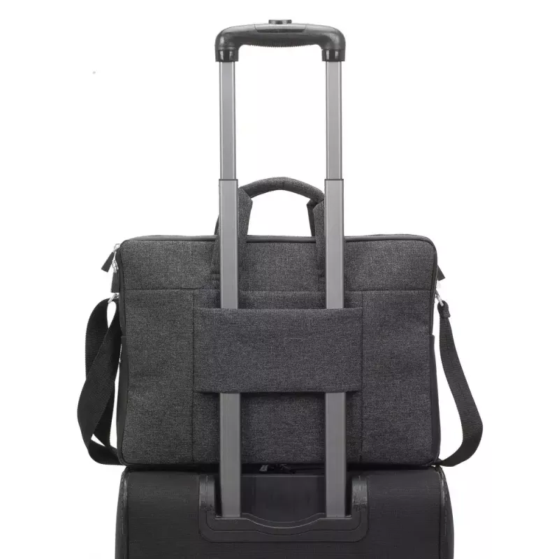 Aktówka Rivacase Lantau 39,6 cm (15,6 cala) Czarno-szara 8831 Czarny MELANGE