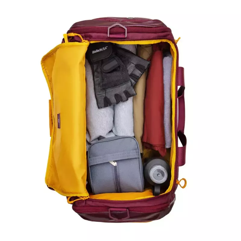 Rivacase Dijon torba sportowa 35 L Poliester Burgundowy