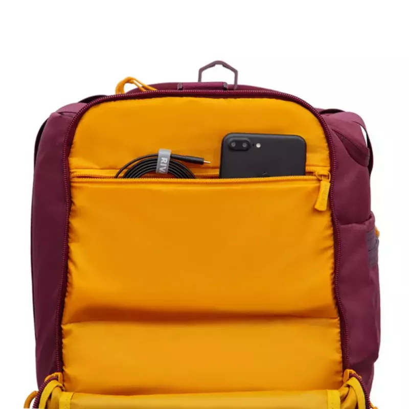 Rivacase Dijon torba sportowa 35 L Poliester Burgundowy