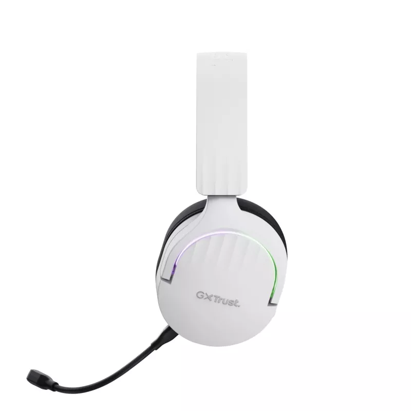 Trust GXT 491W FAYZO Headset Wired & Wireless Head-band Gaming USB Type-C Czarny, biały
