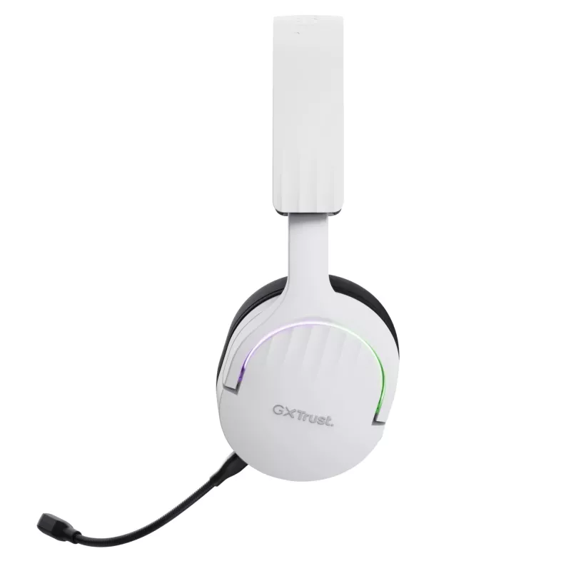 Trust GXT 491W FAYZO Headset Wired & Wireless Head-band Gaming USB Type-C Czarny, biały