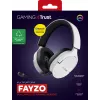 Trust GXT 491W FAYZO Headset Wired & Wireless Head-band Gaming USB Type-C Czarny, biały