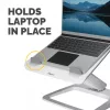 Podstawka pod laptop Fellowes na biurko - Hana LT podstawka pod laptop do domu i biura - Regulowana podstawka pod laptop z 3 stopniami regulacji wysokości - Maks. rozmiar monitora 19 cali, maks. waga 4,5 kg - Biała