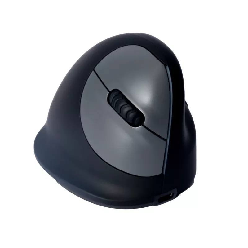Mysz ergonomiczna R-Go Tools R-Go HE Break z oprogramowaniem przypominającym o przerwach, duża (rozmiar dłoni ≥ 185 mm), praworęczna, Bluetooth, czarna