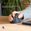 Mysz ergonomiczna R-Go Tools R-Go HE Break z oprogramowaniem przypominającym o przerwach, duża (rozmiar dłoni ≥ 185 mm), praworęczna, Bluetooth, czarna
