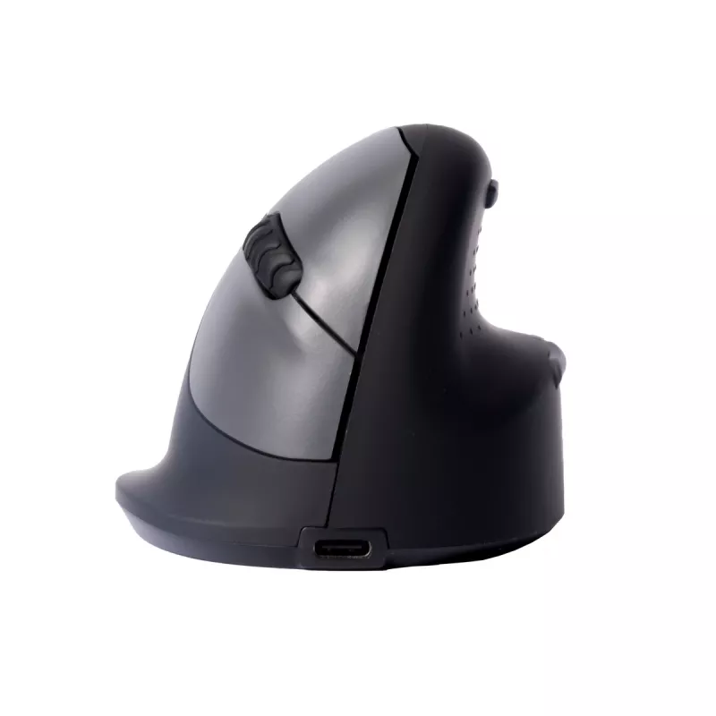Mysz ergonomiczna R-Go Tools R-Go HE Break z oprogramowaniem przerw, średnia (dłoń 165-185 mm), praworęczna, Bluetooth, czarna
