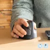 Mysz ergonomiczna R-Go Tools R-Go HE Break z oprogramowaniem przerw, średnia (dłoń 165-185 mm), praworęczna, Bluetooth, czarna