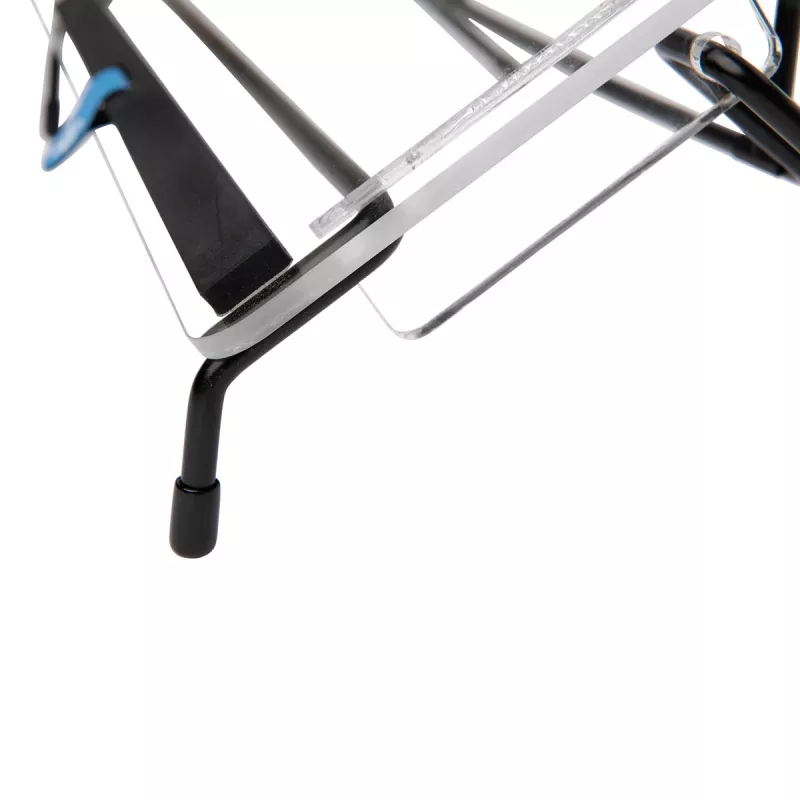 R-Go Tools Uchwyt na dokumenty R-Go Flex Read, ergonomiczny, z miękką podpórką pod nadgarstki, przezroczysty akryl