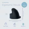 Mysz ergonomiczna R-Go Tools R-Go HE Break z oprogramowaniem przerw, mała (rozmiar dłoni ˂165 mm), praworęczna, przewodowa, czarna