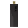 Klucz USB MSI BE6500 WiFi7 USB 3.2 Gen 1 Dongle Czarny
