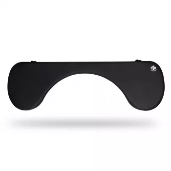 R-Go Tools Podłokietnik R-Go, ergonomiczny, symetryczny, z wycięciem brzusznym, miękka pianka, czarny