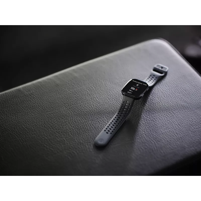 Amazfit Bip 6 Charcoal, 5 cm (1.97 cala), AMOLED, ekran dotykowy, 512 GB, GPS, 27.9 g
