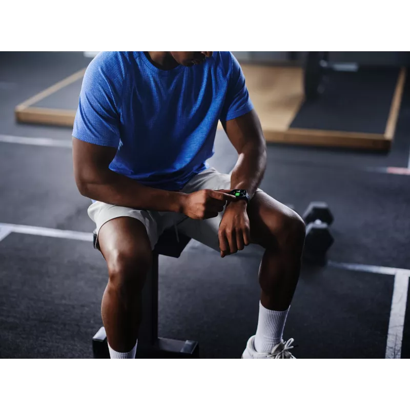 Amazfit Bip 6 Charcoal, 5 cm (1.97 cala), AMOLED, ekran dotykowy, 512 GB, GPS, 27.9 g