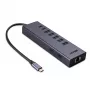 Stacja dokująca Lindy DST-Mini Duo USB-C Laptop Mini Stacja Dokująca 2x 4K HDMI